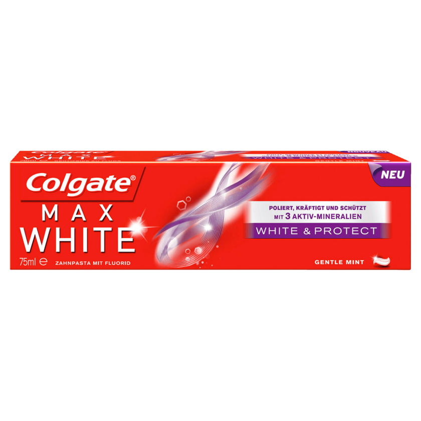 Colgate Zahnpasta Max White White & Protect 75ml